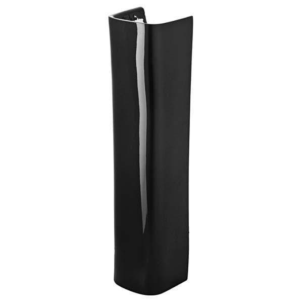 Coluna para Lavatório Preto 67x14,50x16cm Fit Celite