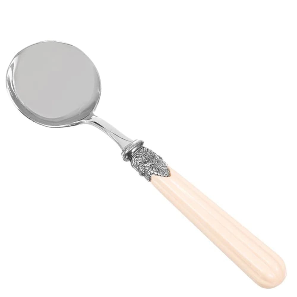 Concha para Molho de Aço Inox Eme Versailles Ivory 19cm