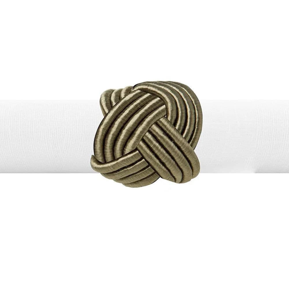 Conjunto de Argolas para Guardanapo Traccia 4 Peças Fendi - Copa & Cia