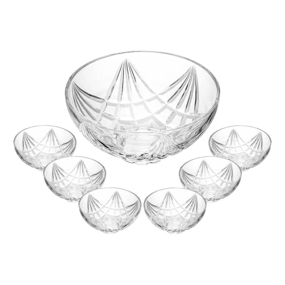 Conjunto de Sobremesa 7 Peças De Vidro Sun - Wolff