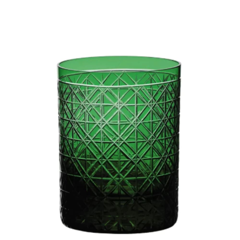 Copo de Cristal Strauss On The Rocks Simetria Verde 350ml