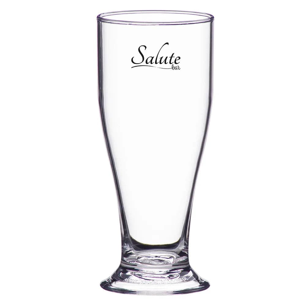 Copo de Plástico Tulipa Bar 300mL Cristal - Salute