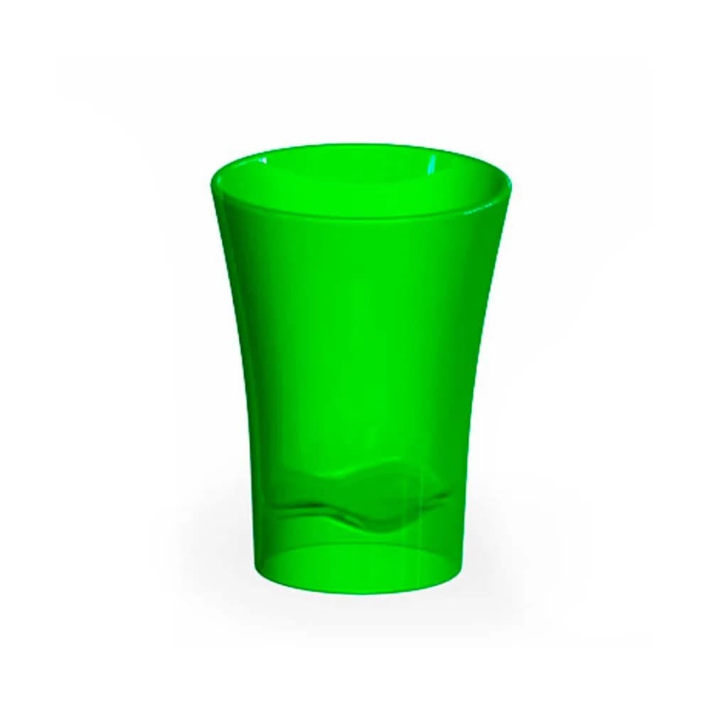 Copo Shot 55mL Verde Escuro - Plastifesta