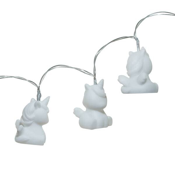 Cordão de Luz a Pilha 5V Unicórnio Branco 5V IP20 Inspire