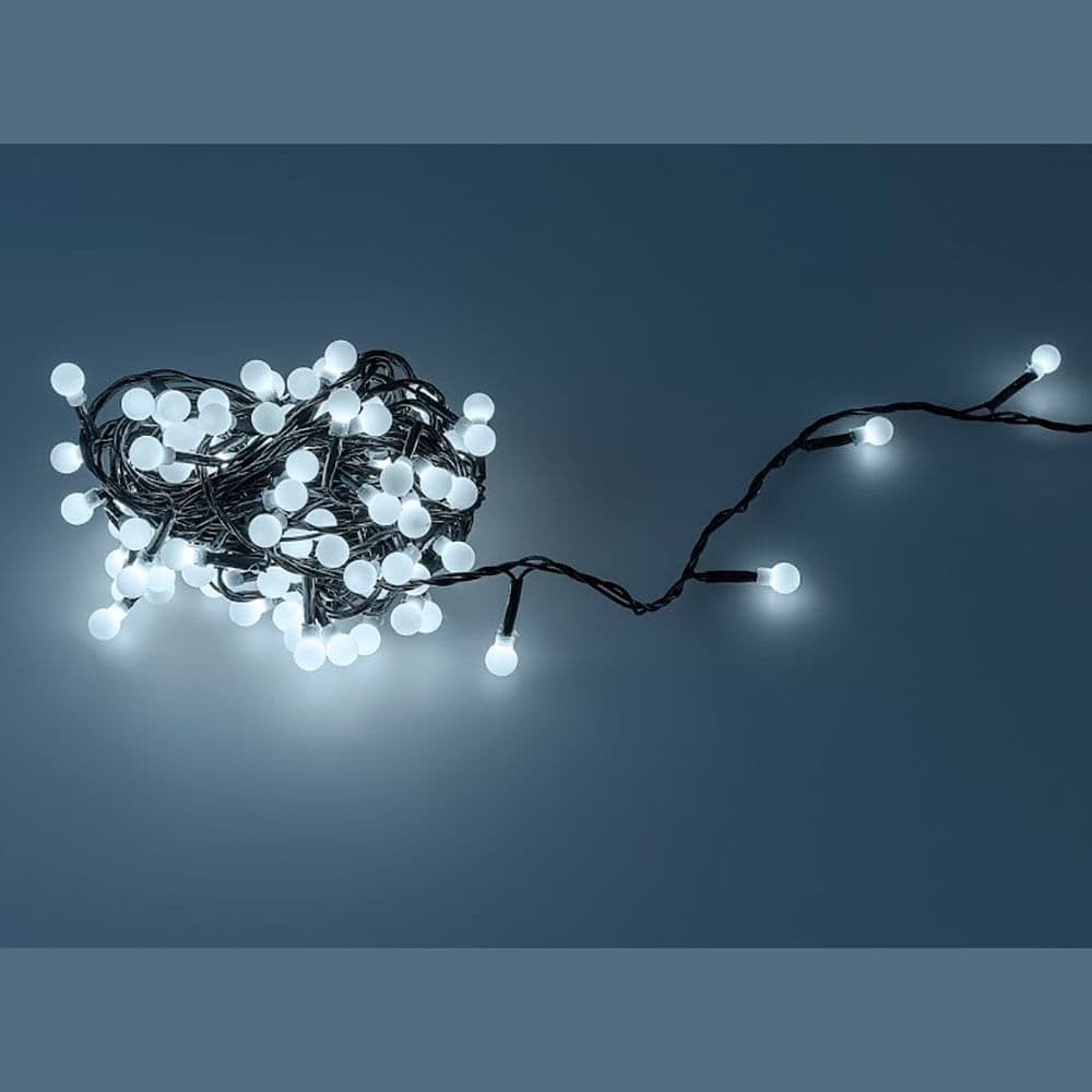 Cordão Luminoso 100 Bolas Led 8 Funções 127v - Brilliant
