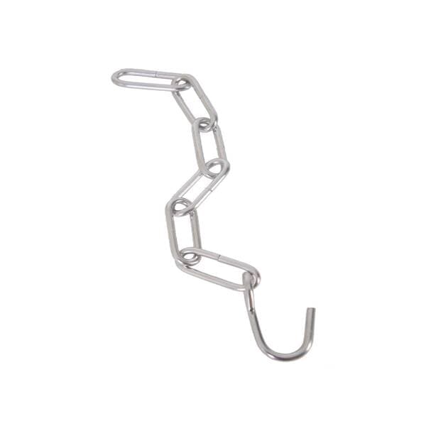 Corrente para Rede Niquelada 40cm [cart 01 par]
