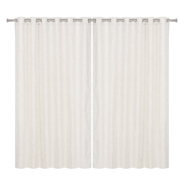 Cortina Bali Voil Belchior Ilhós 2 Folhas 2,6x4m Bege