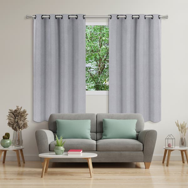 Cortina Blackout Ares Vestis 2 Folhas 2,60X1,70m Cinza
