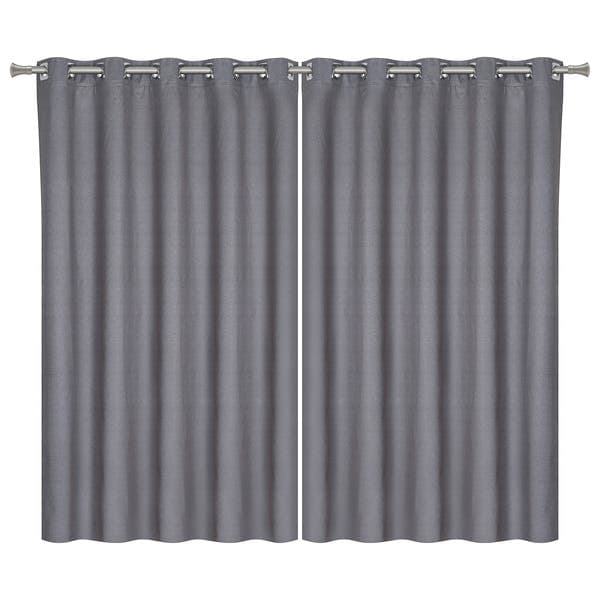 Cortina Blackout Essential Cinza 2,80x1,80m 2 Folhas Belchior