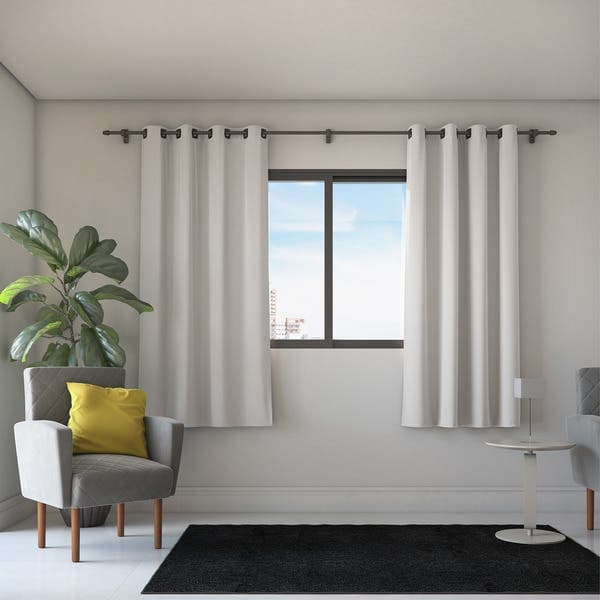 Cortina Blackout Vitale Belchior 2 Folhas 2,80x1,80m Bege