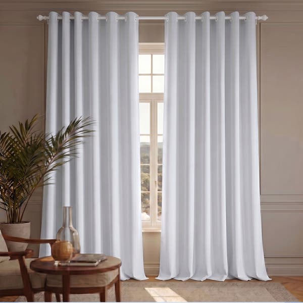 Cortina Com Blackout Uni Rubi Bella Janela Varão 2,6x2,3m Bege