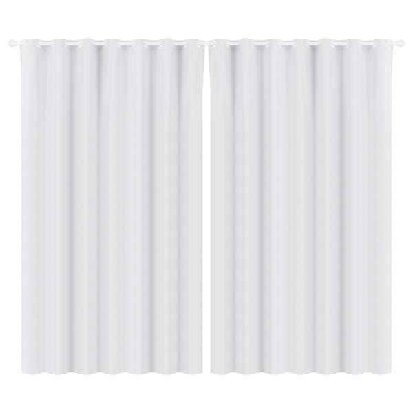 Cortina Com Blackout Uni Rubi Bella Janela Varão 4x2,6m Branco