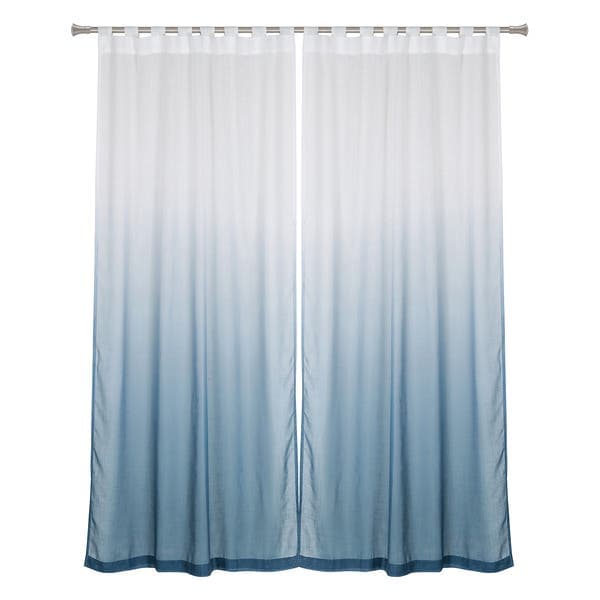Cortina Degrade de Alça Verde 2,80x2,60m 2 Folhas Belchior