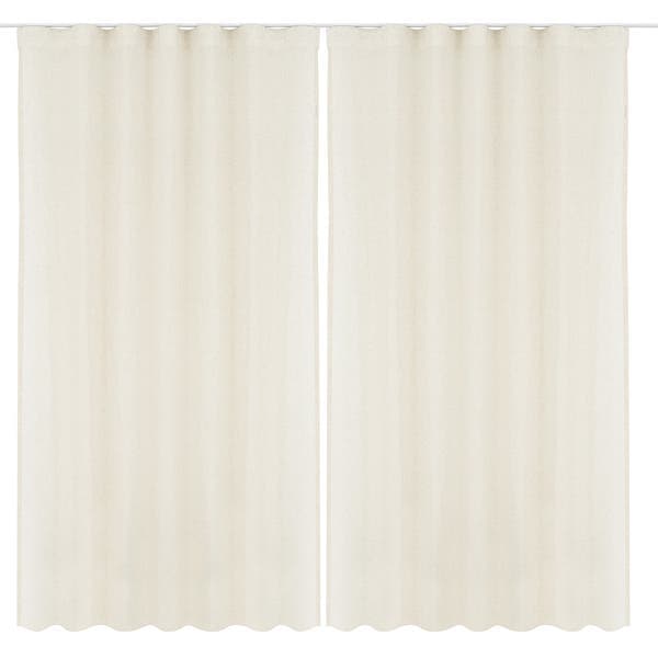 Cortina Nature Rodizio Deslizante 2 Folhas 4,00x2,60m Branco
