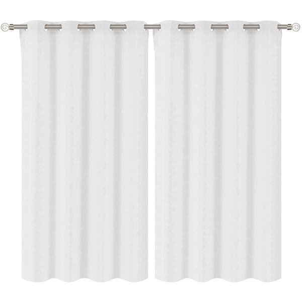 Cortina Pantex Bella Janela Ilhós 2 Folhas 2,60x1,70m Branco