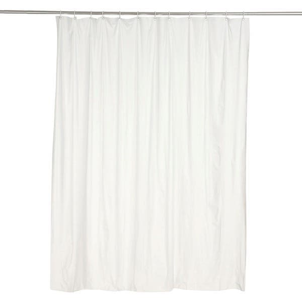 Cortina para Box Neutral PVC Branca 1,80x1,98m Bella Casa