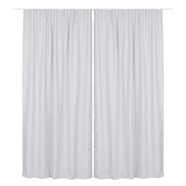 Cortina Semi Blackout Sunset Branca 4,00x2,50m 2 Folhas Inspire