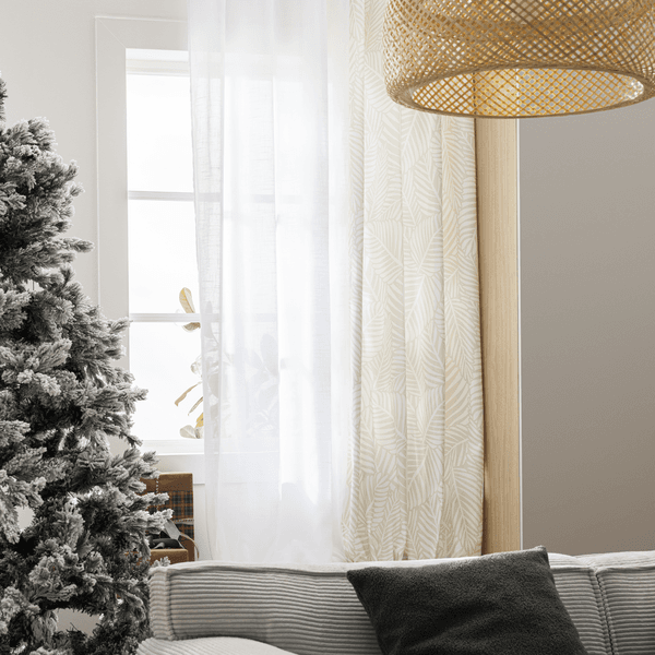 Cortina Teo Inspire Varão 1 Folha 1,4x2,8m Branco