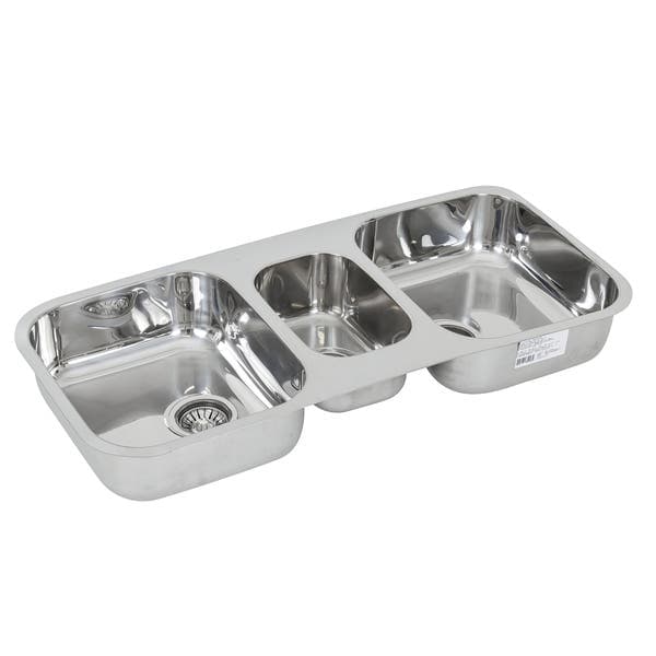 Cuba Aco 304 Tripla 100x45x15 Brilho