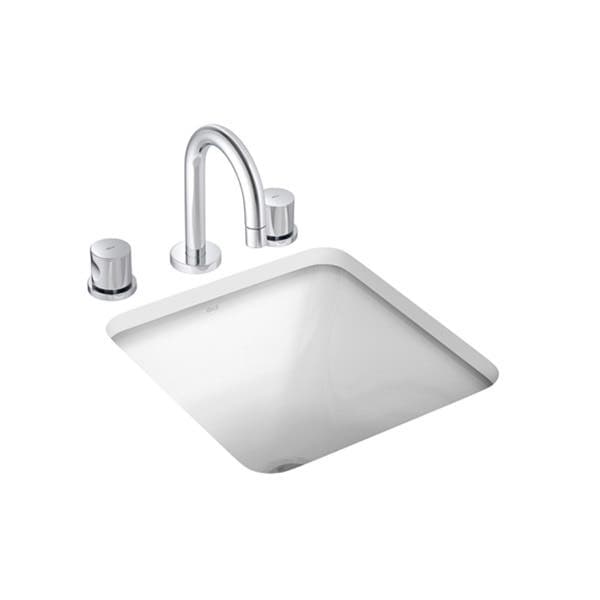 Cuba de Embutir Cerâmica Branco 15,5x35x35cm L.415.17 Deca