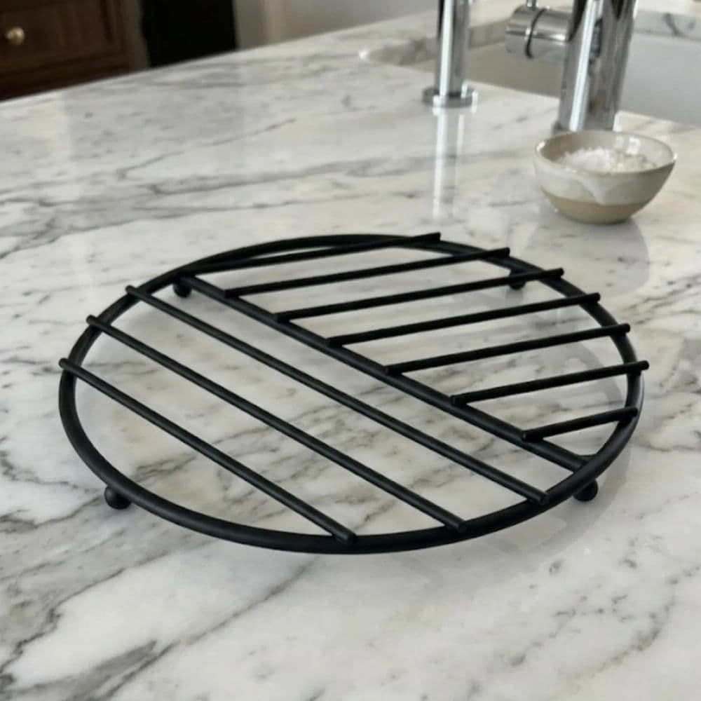 Descanso de Panela Domus Preto Fosco - Duler