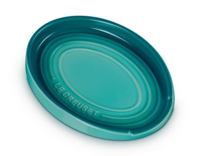 Descanso para Colher Oval Le Creuset Bleu Riviera