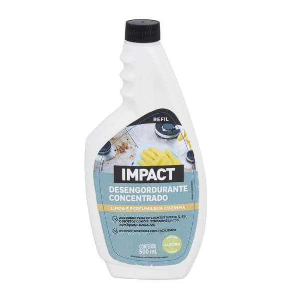 Desengordurante Concentrado Impact Alecrim Refil 500ml