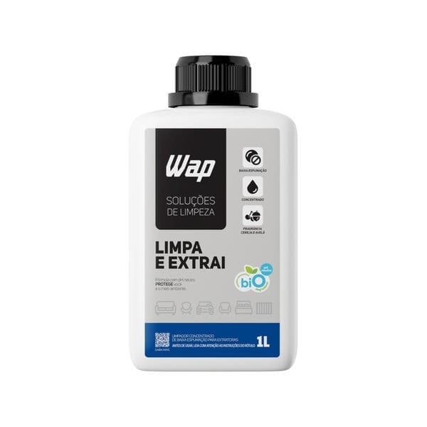 Detergente Limpador Concentrado 1l Limpa e Extrai Wap