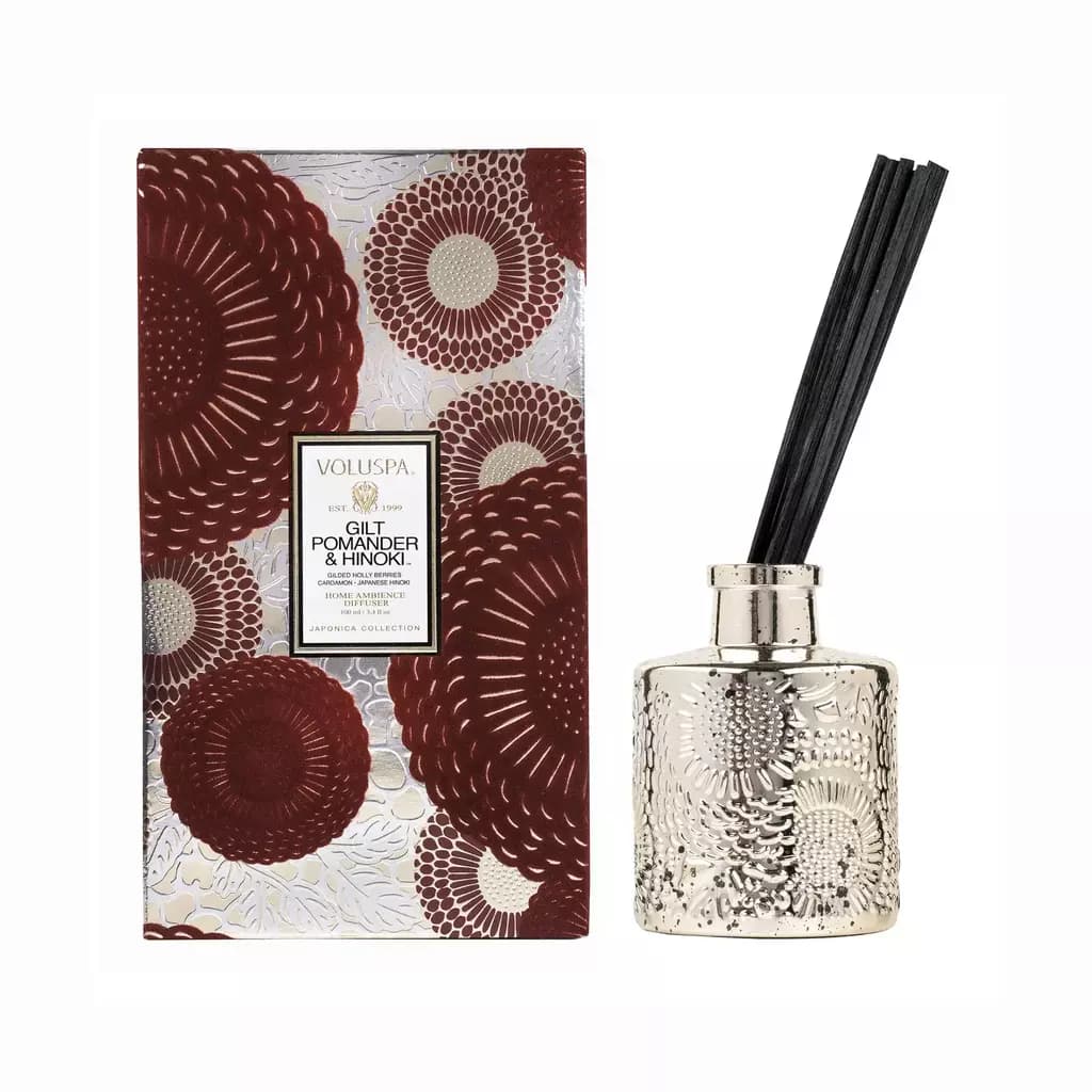 Difusor de Ambiente Gilt Pomander e Hinoki 100ml Voluspa — Única