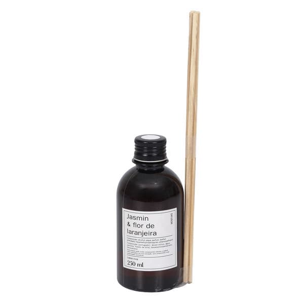 Difusor de Aromas Jasmin & Flor de Laranja Ambar 250ml Casa Viva