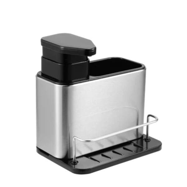 Dispenser para Detergente e Bucha 18x12,5x18,5cm Delinia