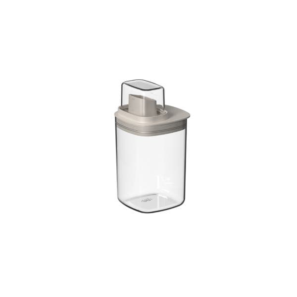 Dispenser Quadrado Bege de Plástico Flow OU