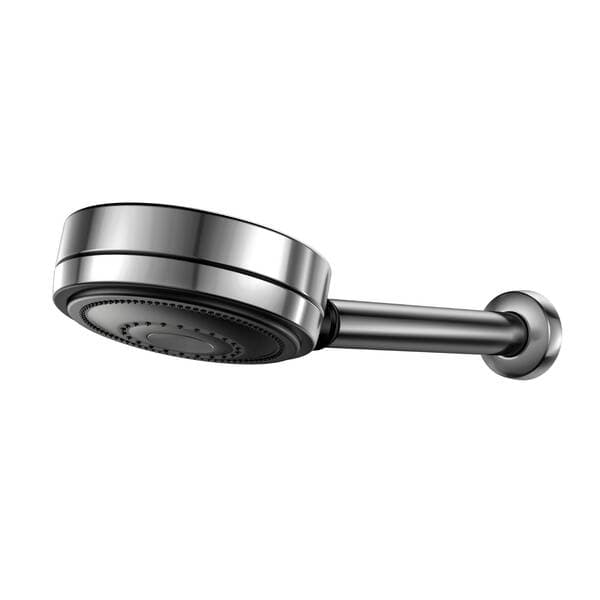 Ducha 1 Jato Redondo TechnoShower New Grafite Polido Docol