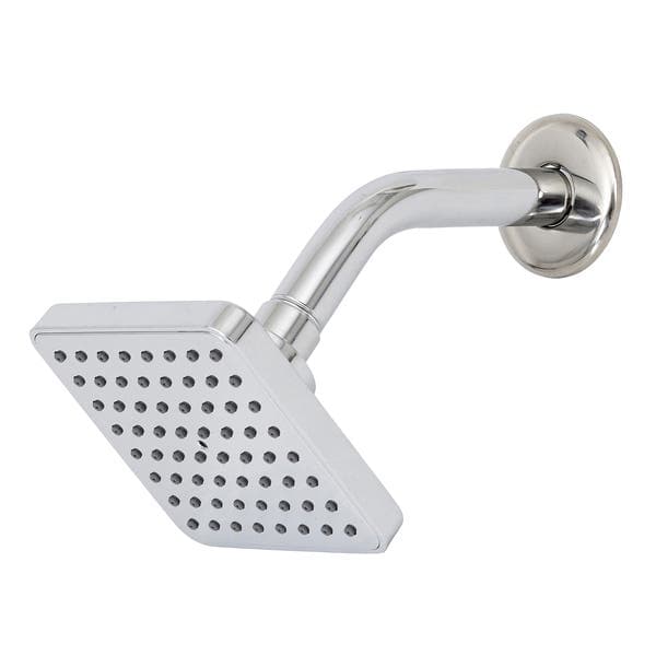 Ducha Fria Articulada para Banheiro Cromado Quadrada Stoc