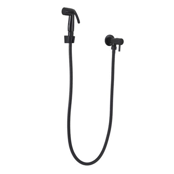 Ducha Higiênica 1,2m Preta Borracha Econobanho EB-98042-PR Jiwi