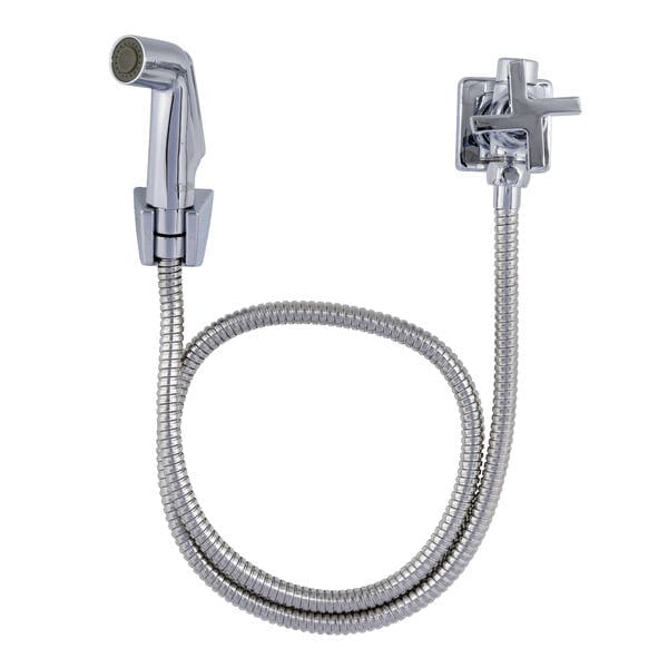 Ducha Higiênica com Derivação 1,2m Cromada Lotus Celite