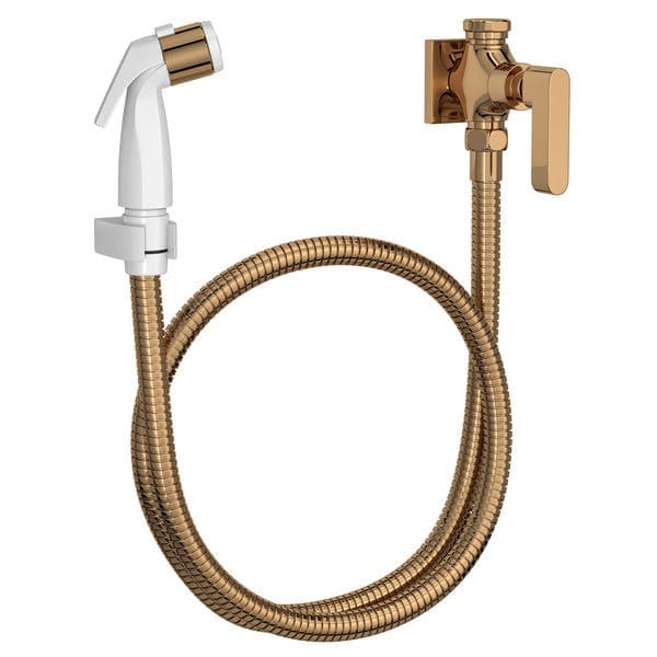 Ducha Higiênica com Derivação 1,2m Rose Gold Soul Deca