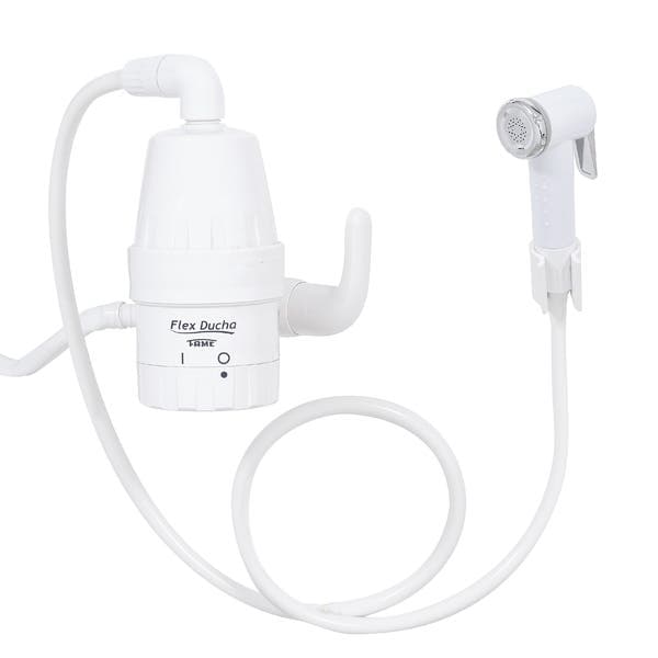 Ducha Higiênica Elétrica 1,2m Branca Flex Fame 127V (110V)