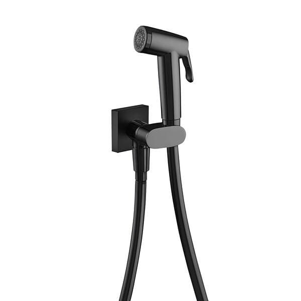 Ducha Higiênica Metal 1,2m Loft Square B83 Preto Fosco Lorenzetti