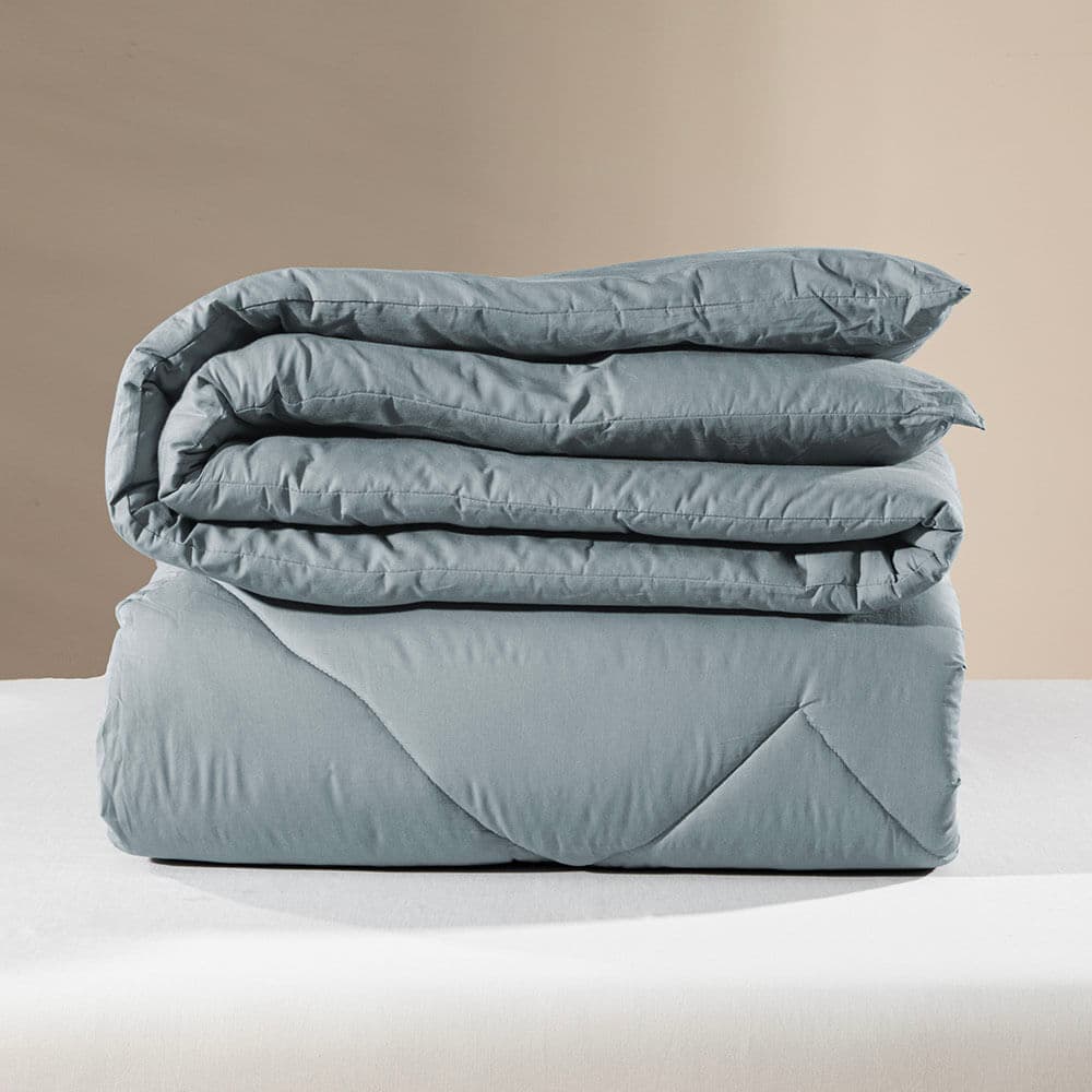 Edredom Solteiro 200 Fios 100% Algodão Ivy Denim