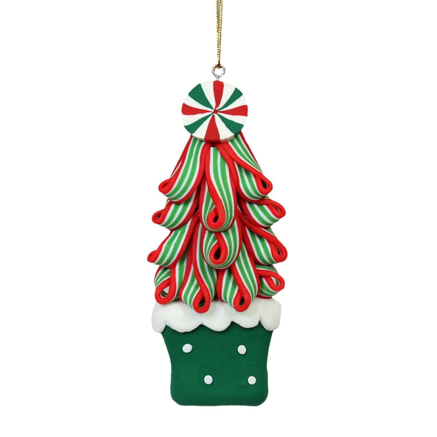 Enfeite de Natal Pinheiro Candy 11,5cm - Magizi