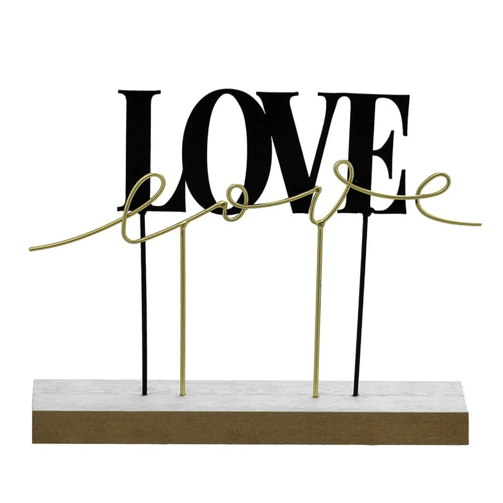 Enfeite Palavra Love - Espressione