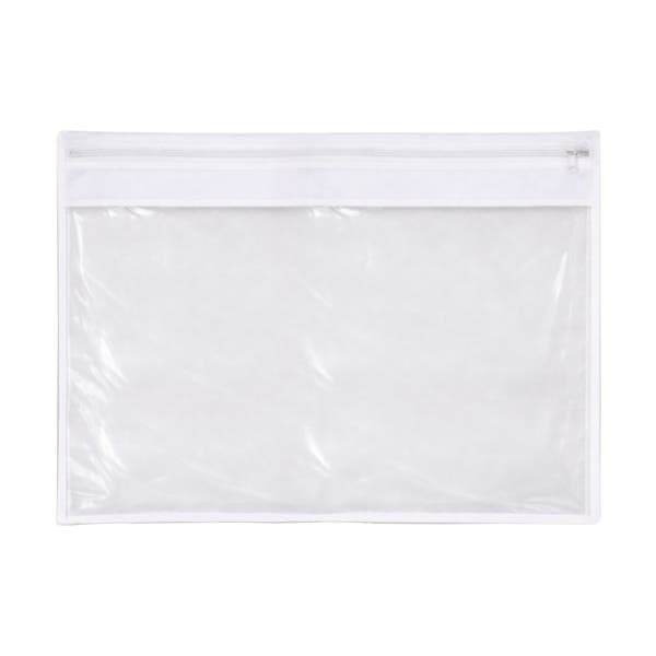 Envelope Organizador Plástico Transparente 2x47x55cm Casa e Ordem