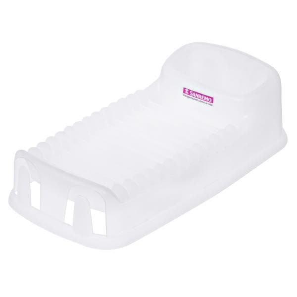 Escorredor de Louça Plástico Branco Sanremo