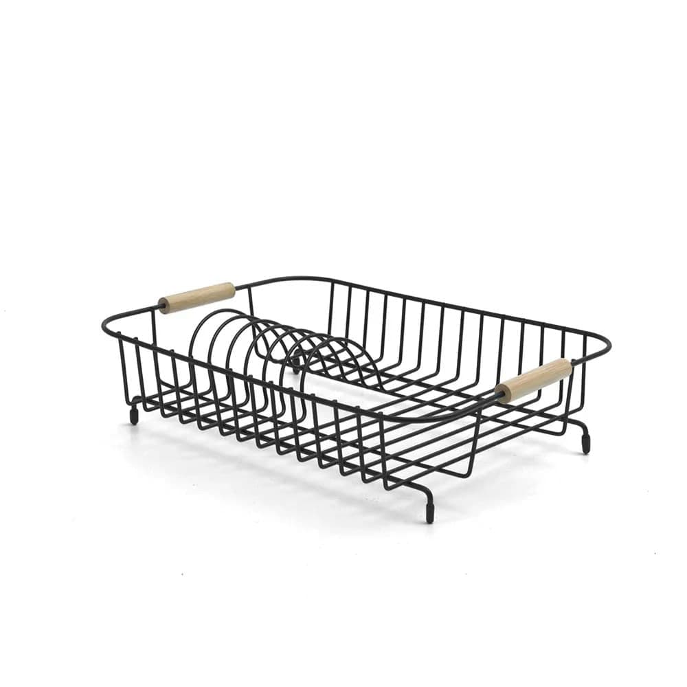 Escorredor Louças 36cm Preto - Oikos