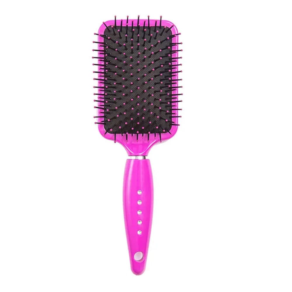Escova de Cabelo Shine Raquete Rosa - Life B