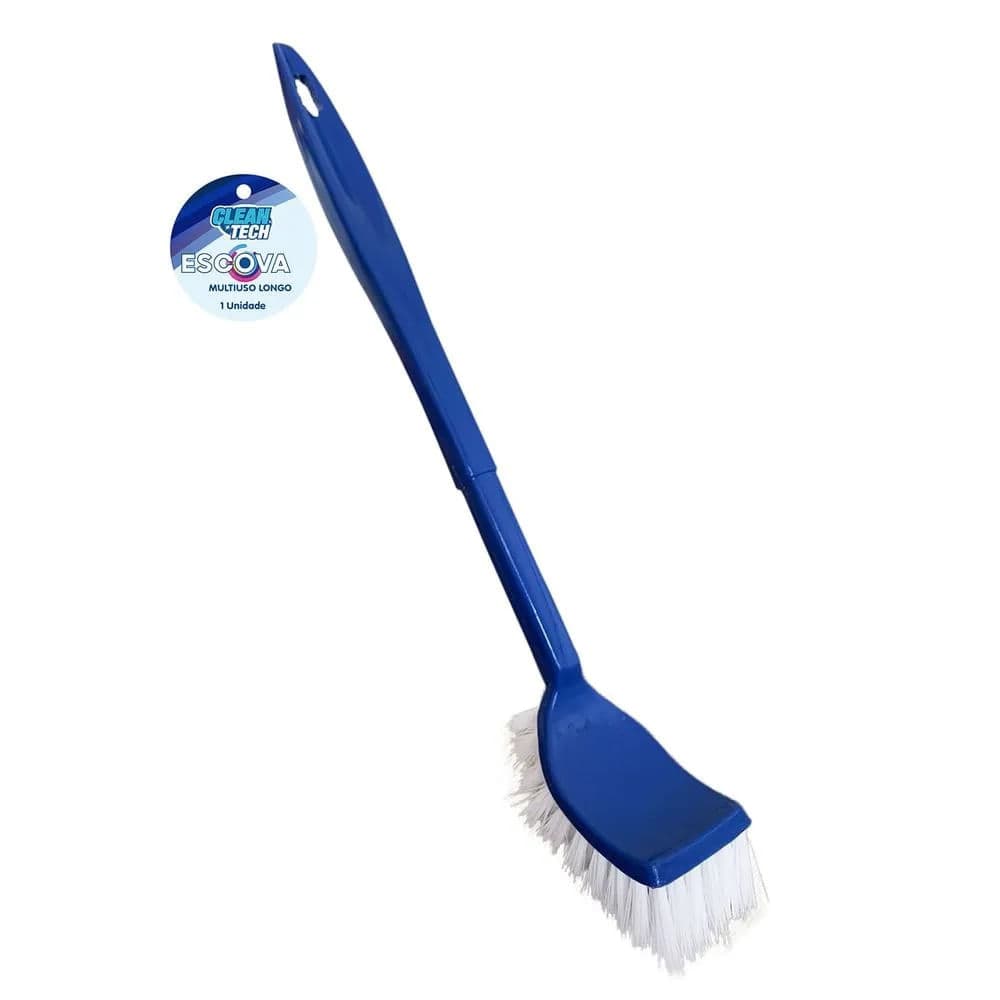 Escova de Limpeza com Cabo Longo - Clean Tech