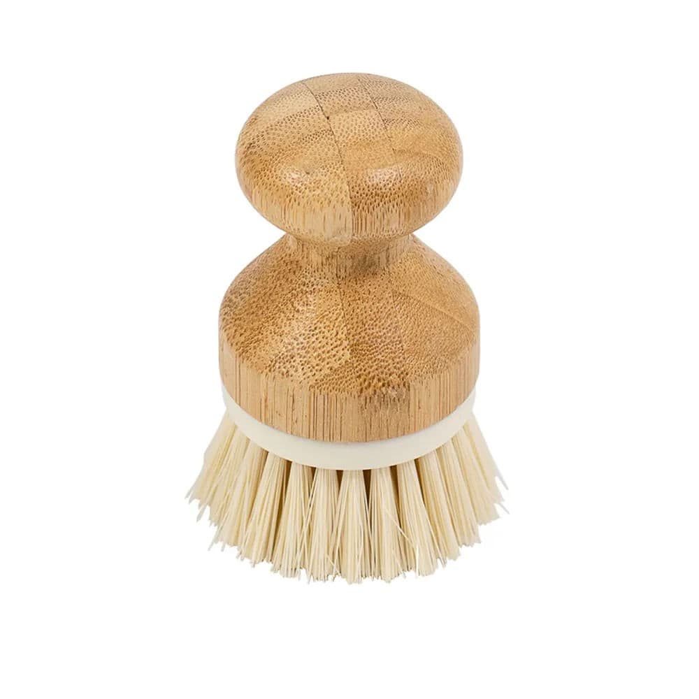 Escova de Limpeza Redonda em Bambu - Oikos