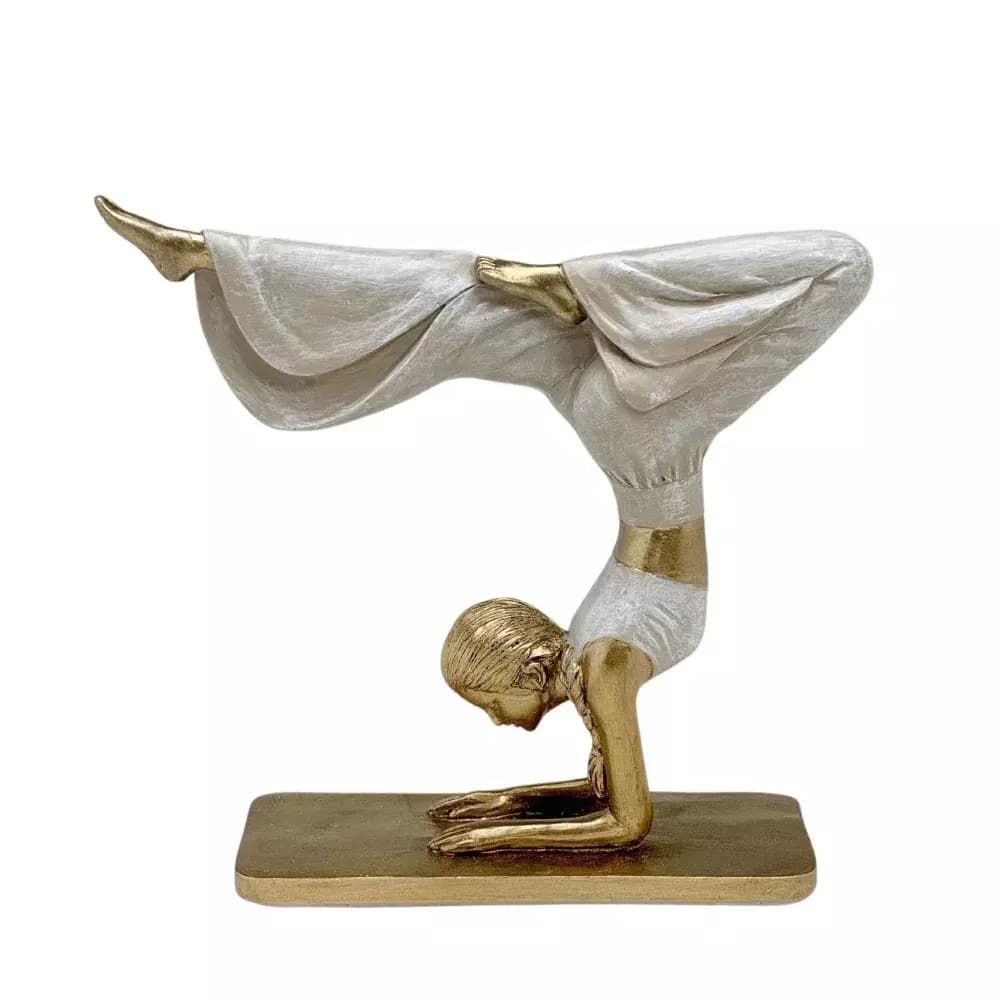 Escultura Mulher Yoga