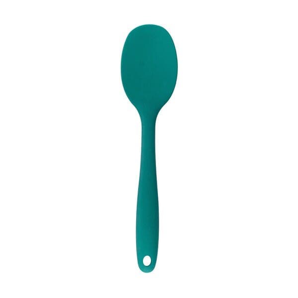 Espátula de Silicone Duplo Redonda Verde Escuro Oikos